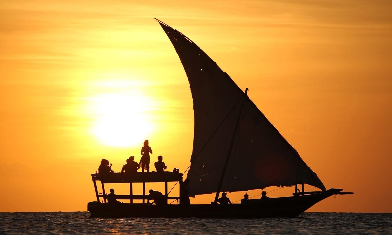 Sunset Dhow Cruise Zanzibar romantic sailing
